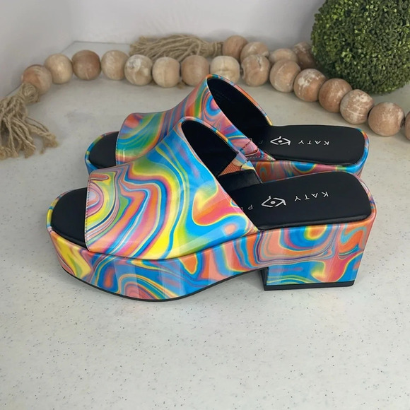 Katy Perry The Busy Bee Slide Rainbow 5.5 - Picture 6 of 10